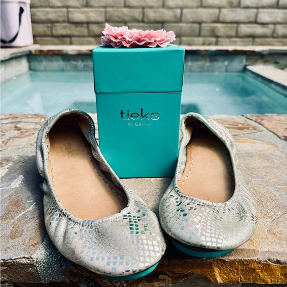 Tieks Romantic Blush Size 10. Excellent Condition. - Picture 3 of 8